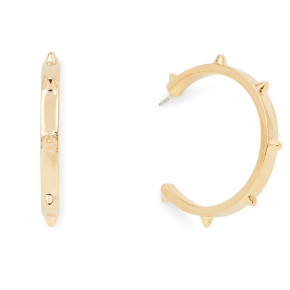 Anita K Vixen Spiked Hoops